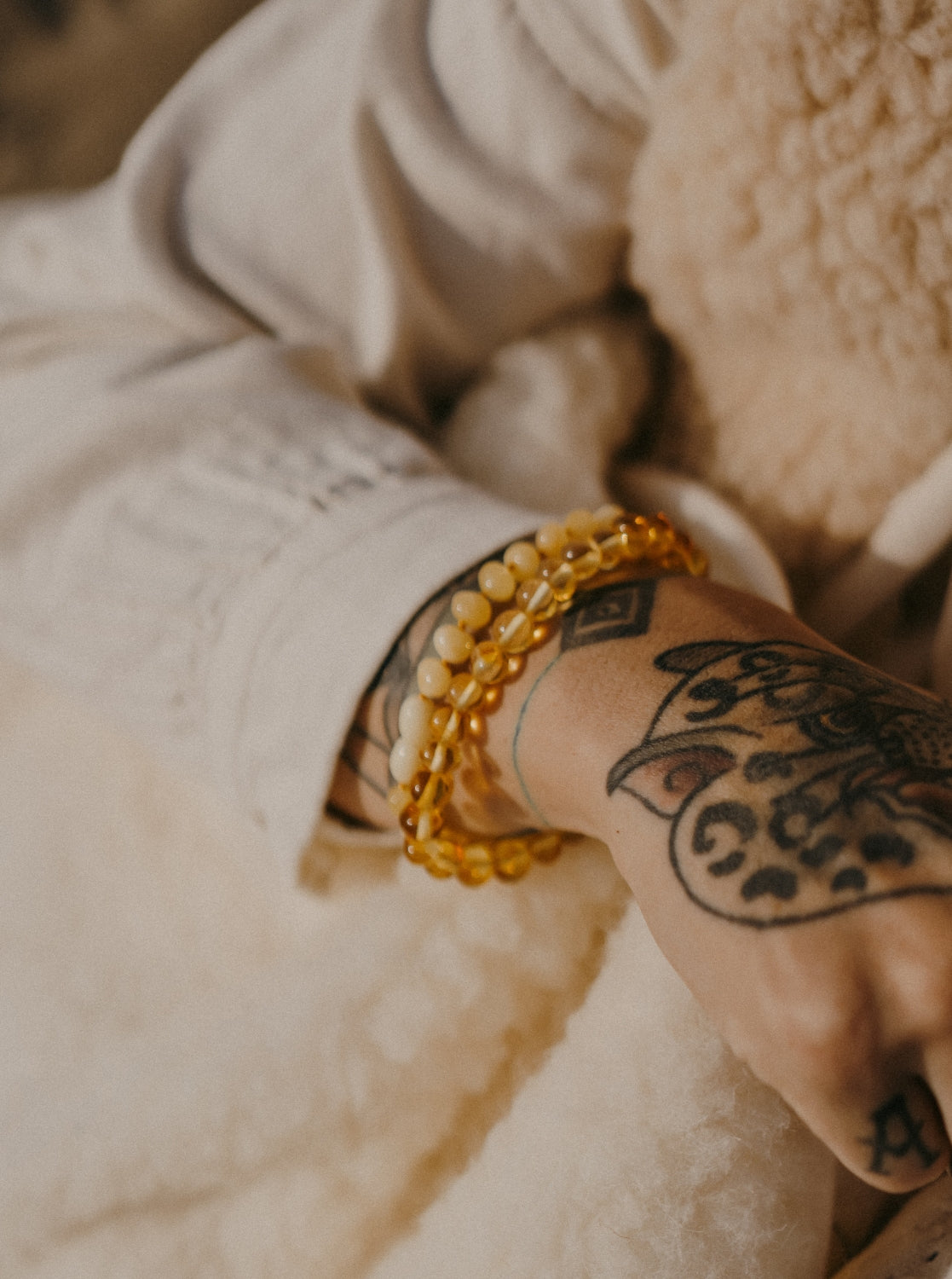 Bracelet adulte, lait