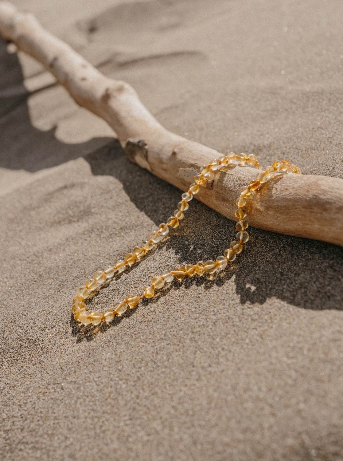 Necklace, honey