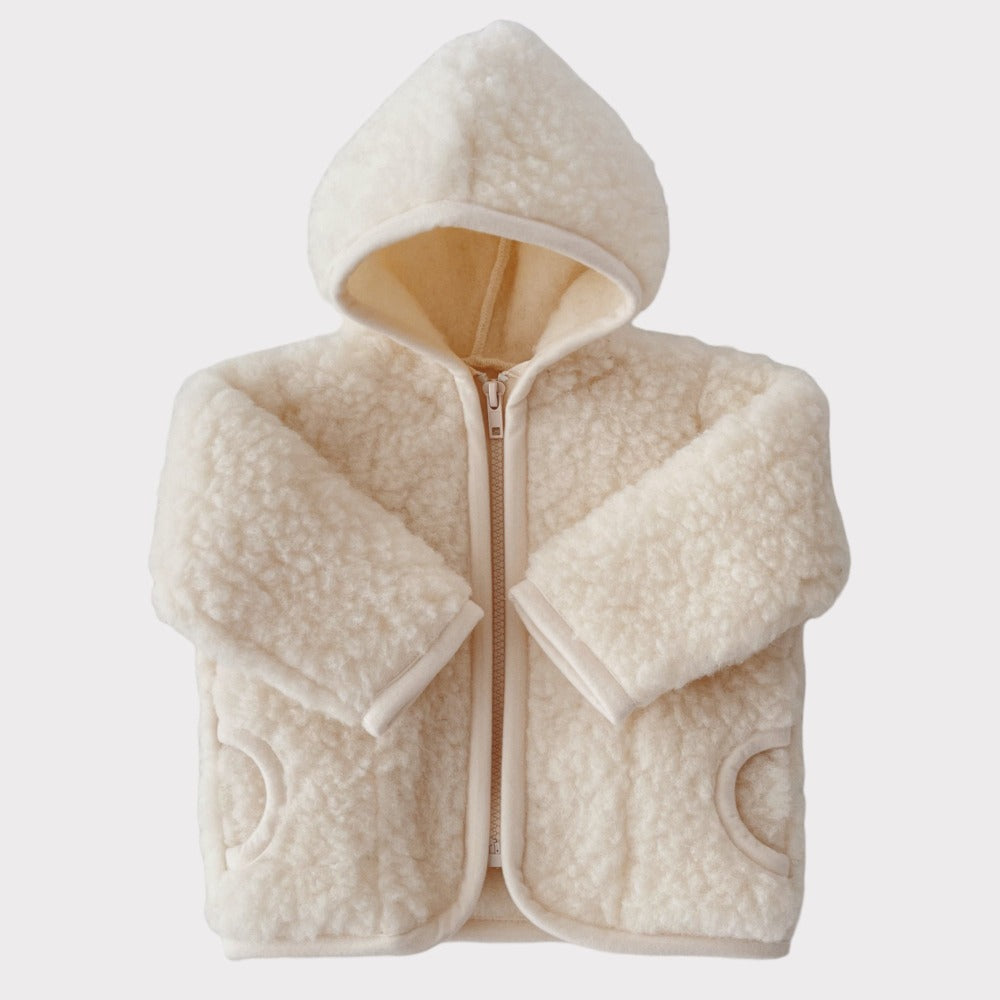 Skin children's jacket, cream