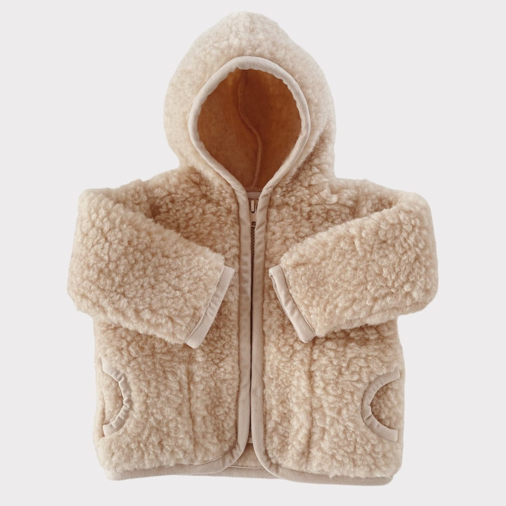 Skin children's jacket, sand