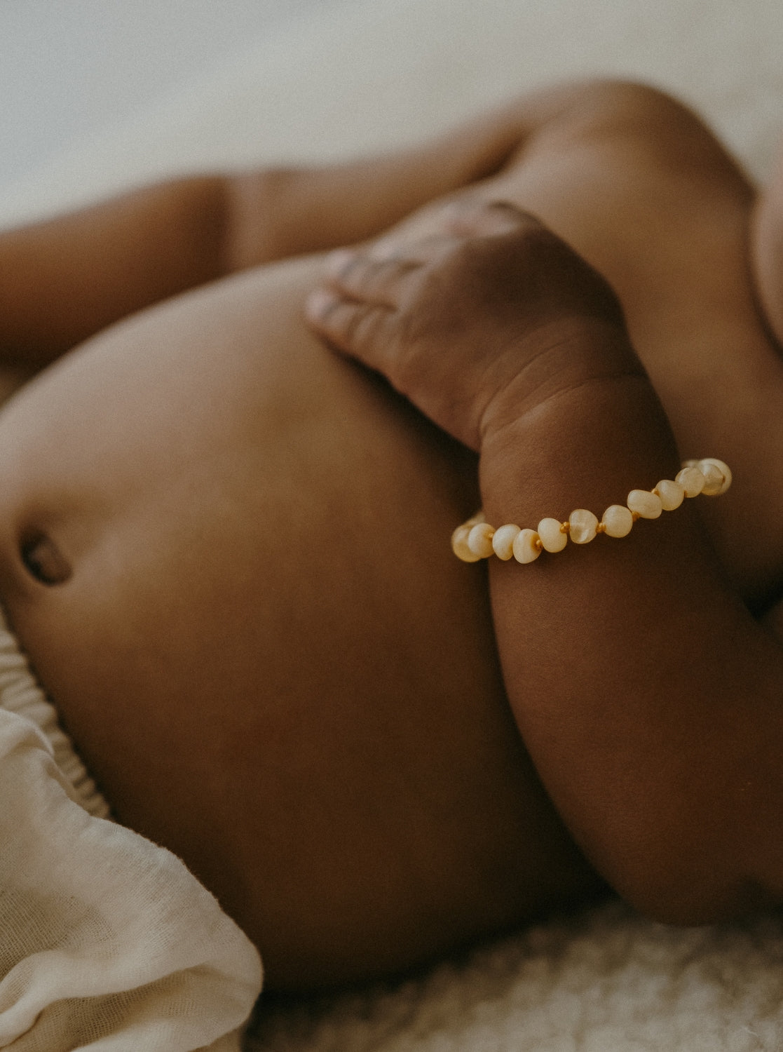 Bracelet, lait | 100% ambre