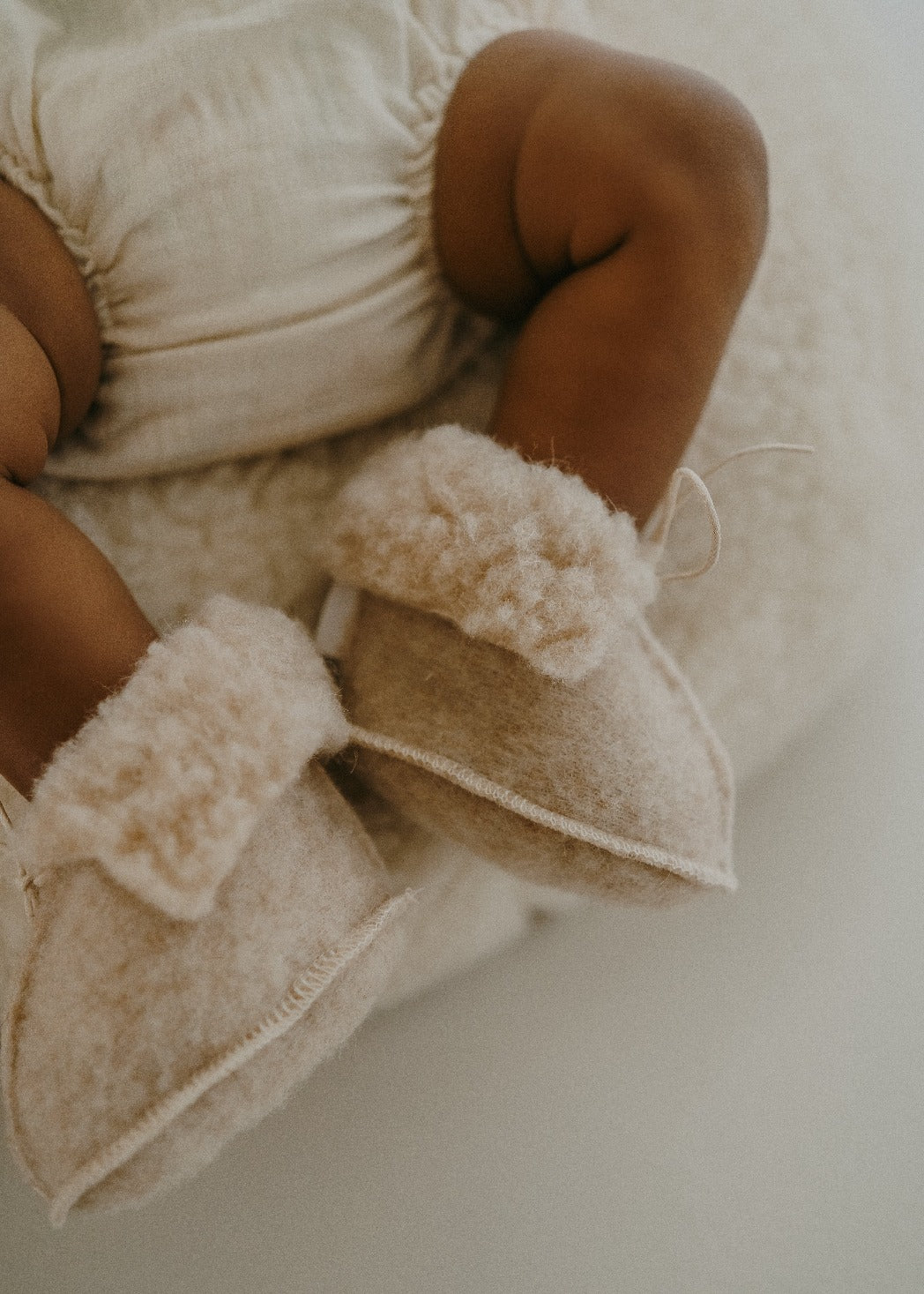 Chaussons bébé Skin | 100% laine