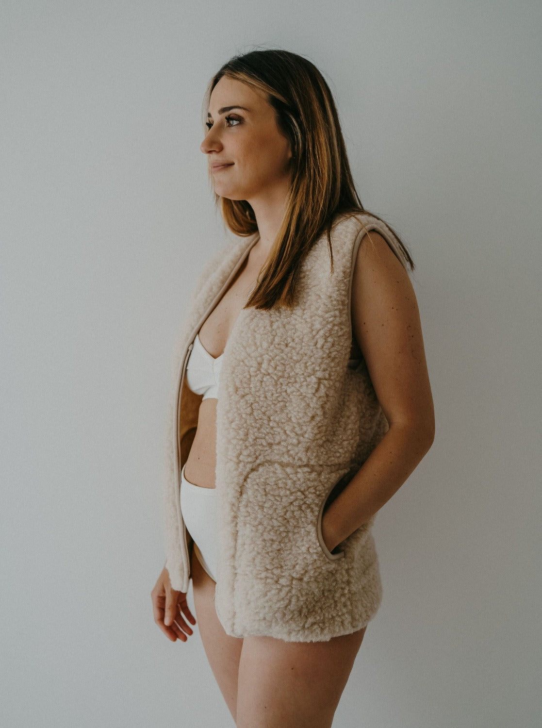 Gilet adulte Skin | 100% laine